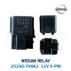 รีเลย์ นิสสัน NISSAN RELAY 25230-79962 5-PIN 12V สีดำ