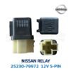 รีเลย์ นิสสัน NISSAN RELAY 25230-79972 5-PIN 12V สีดำ-เหลือง