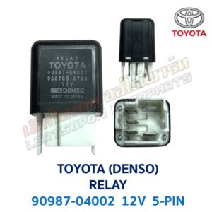 รีเลย์ โตโยต้า TOYOTA RELAY ISO 12V 5-PIN 90987-04002