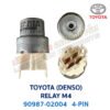 รีเลย์ โตโยต้า TOYOTA RELAY M4 4-PIN 90987-02004