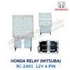 รีเลย์ ฮอนด้า HONDA MITSUBA RELAY RC2401 12V 4-PIN