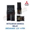 รีเลย์ มิตซูบิชิ MITSUBISHI RELAY POWER AW346466 12V 4-PIN (DENSO)